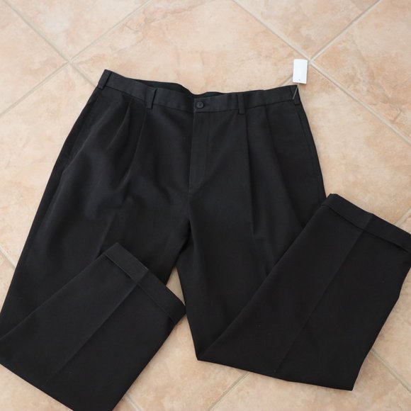 Brooks Brothers Other - NWT-Brooks Brothers Advantage Chino Elliot Cuffed Slacks-Black